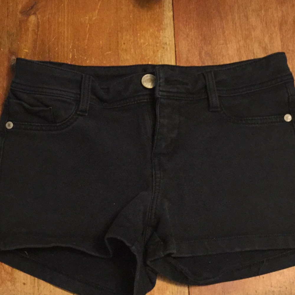 Black shorts
